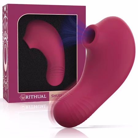 RITHUAL Shushu Pro Pocket – Kraftfull Klitorisstimulator med Dubbelmotor för Oslagbar Stimulering och Njutning