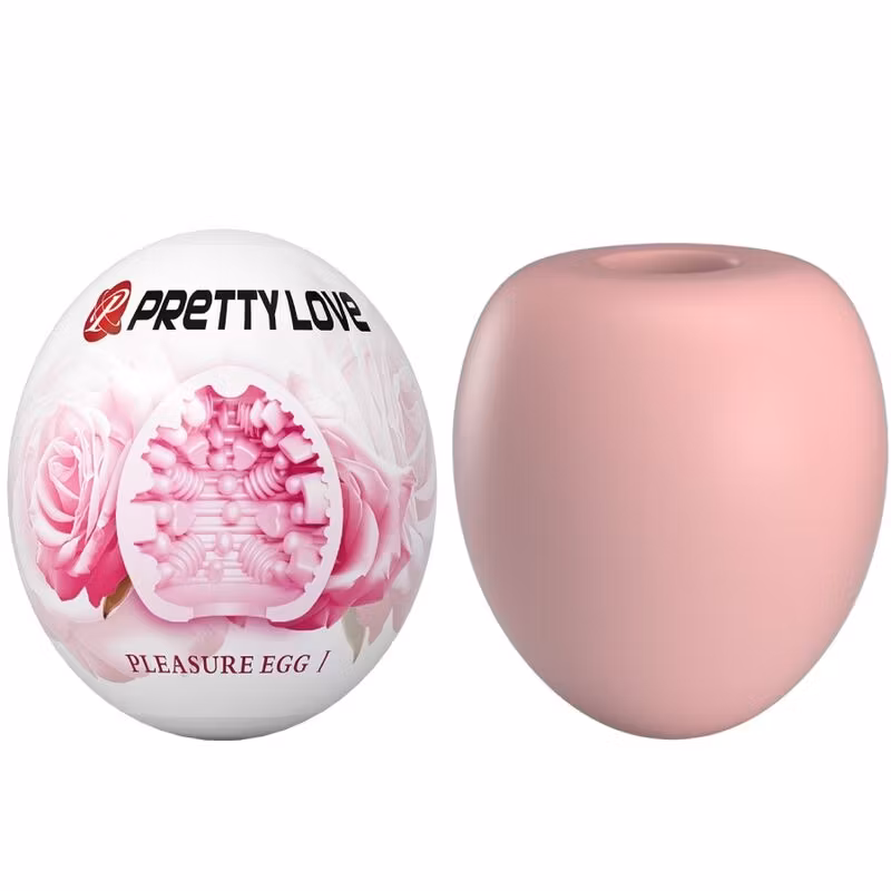 PRETTY LOVE – Rosa Masturbatorägg för Män | Diskret & Flexibel Njutning