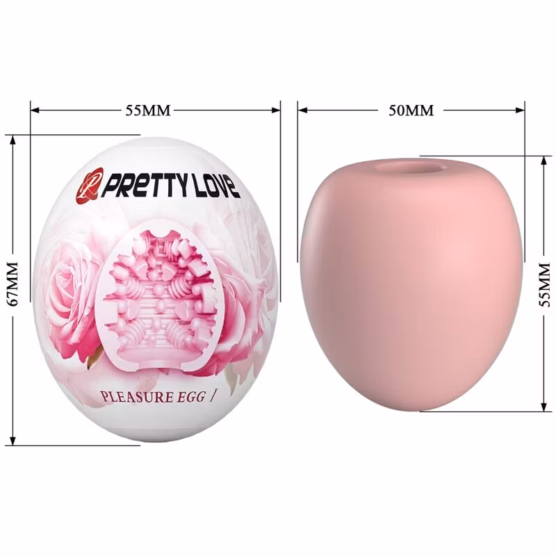 Rosa Masturbatorägg för Män
