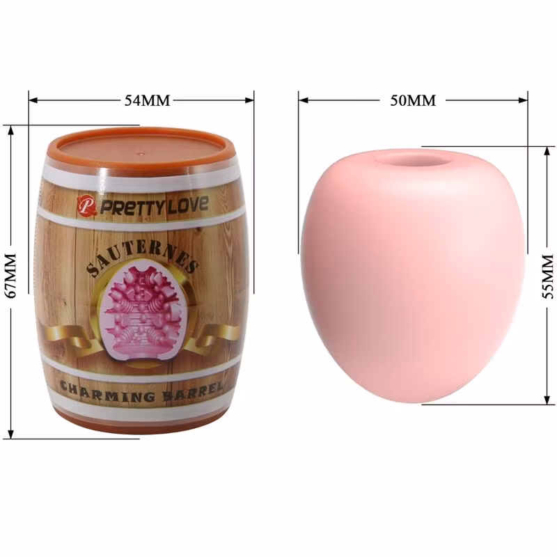 Rosa Masturbatorägg Modell 2 för Män