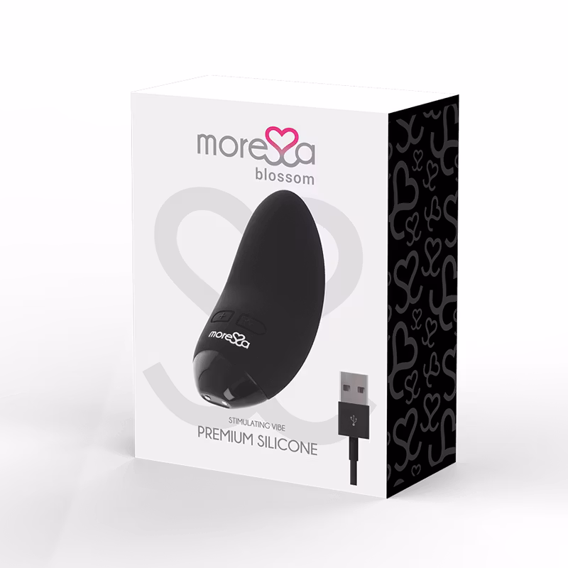 Moressa Blossom Vibrator Svart för Elegans och Kraftfull Njutning