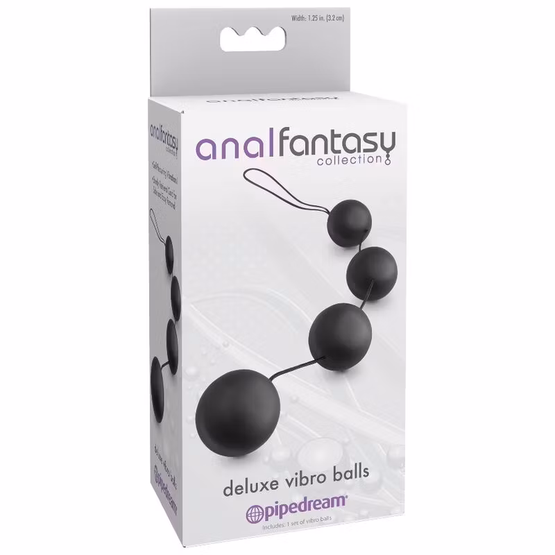 ANAL FANTASY ANALKULOR SVARTA – Fördjupad Analtimulering och Intensifierad Njutning med Snygg Design