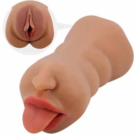 CRAZY BULL - SARAH DUBBEL MASTURBATOR MED MUN & VAGINA