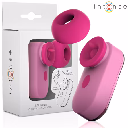Intense – Sabrina Klitoris Stimulator Rosa för Fokuserad och Intensiv Njutning