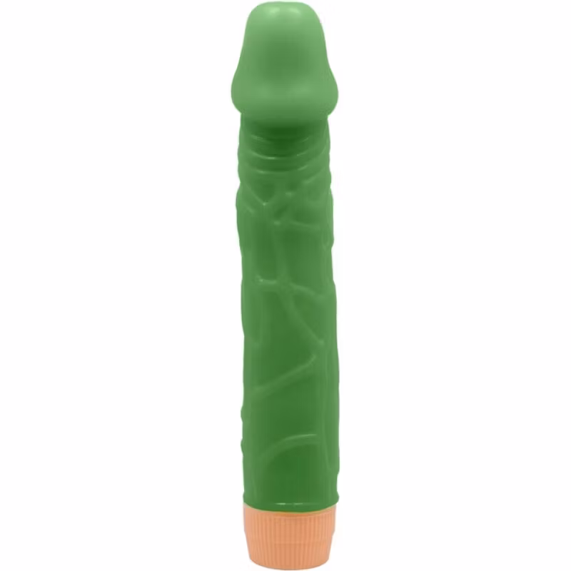 REALISTISK DILDO VIBRATOR GRÖN
