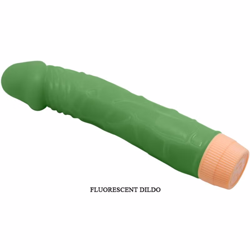 REALISTISK DILDO VIBRATOR GRÖN