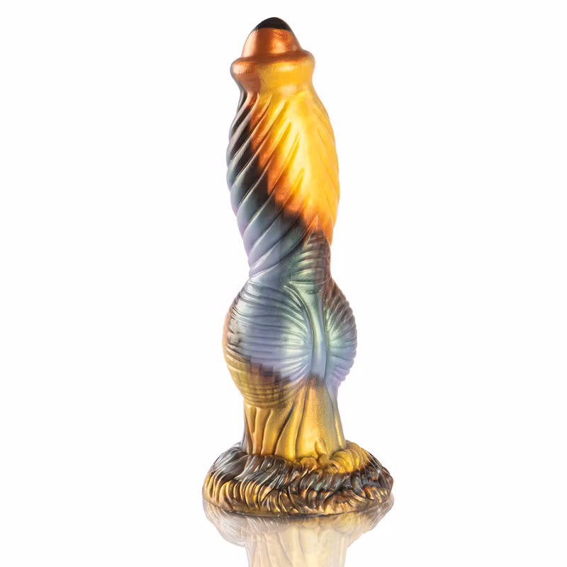 UPPLADDNINGSBAR & FJÄRRSTYRD FANTASY DILDO