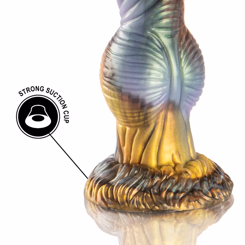UPPLADDNINGSBAR & FJÄRRSTYRD FANTASY DILDO