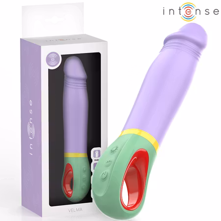 Intense – Velma Classic Lila Vibrator för Klassisk och Effektiv Stimulans