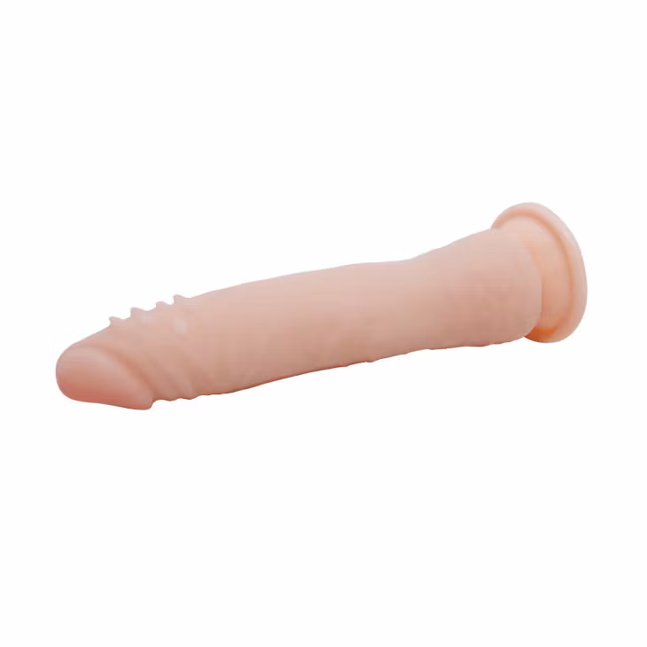 BAILE – Fit Realistisk TPR-Dildo med Ledat Internt Skelett 20,1 cm för Livslik Stimulans