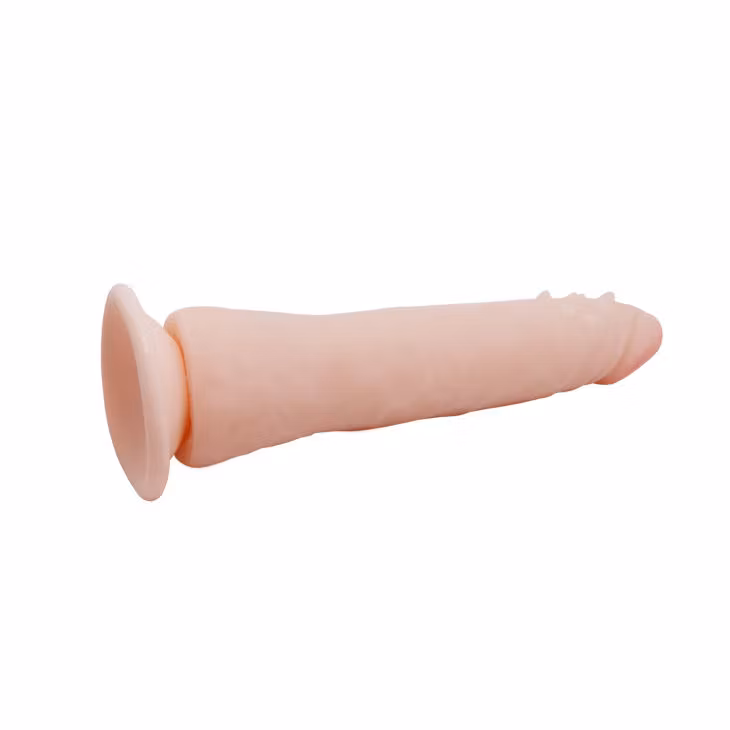 BAILE – Fit Realistisk TPR-Dildo med Ledat Internt Skelett 20,1 cm för Livslik Stimulans