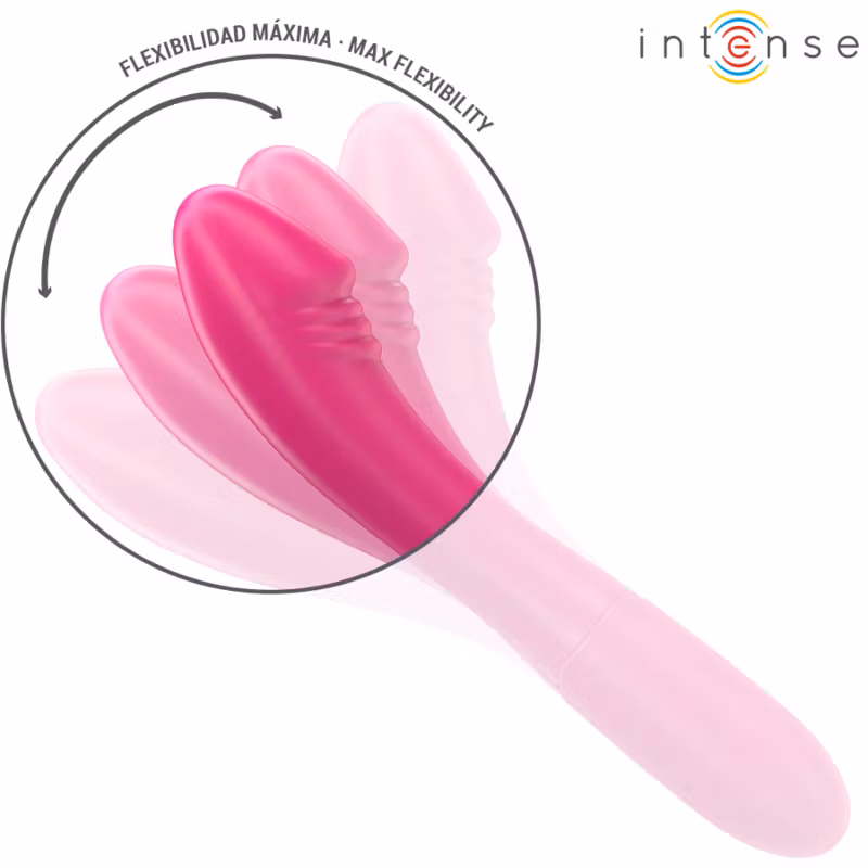rosa flexibel vibrator