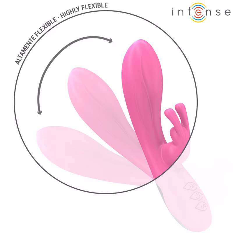 Intense Randall Rabbit Vibrator med 10 Vibrationslägen – Rosa Rabbit Dildo för Intensiv Njutning