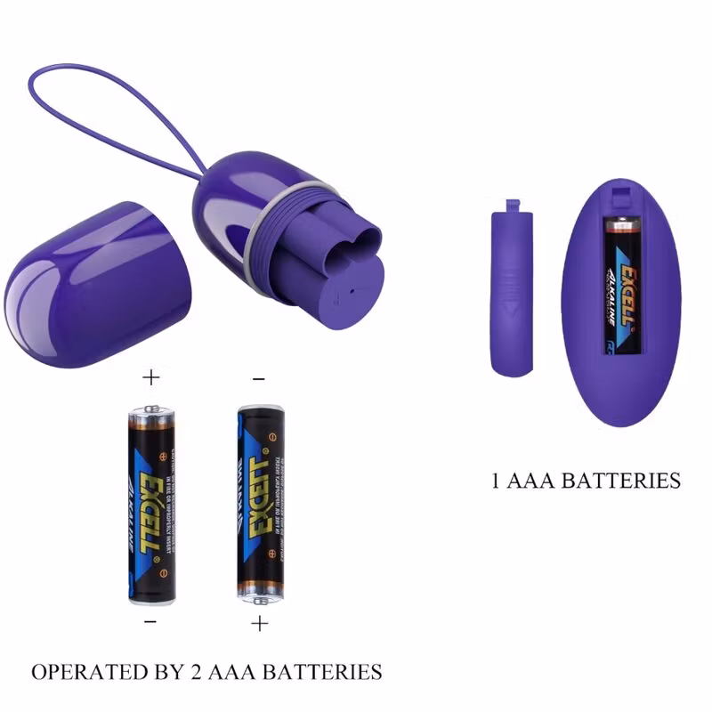 Pretty Love – Arvin Youth Violating Egg fjärrstyrd vibrator i lila, kompakt design för kraftfull och diskret stimulans