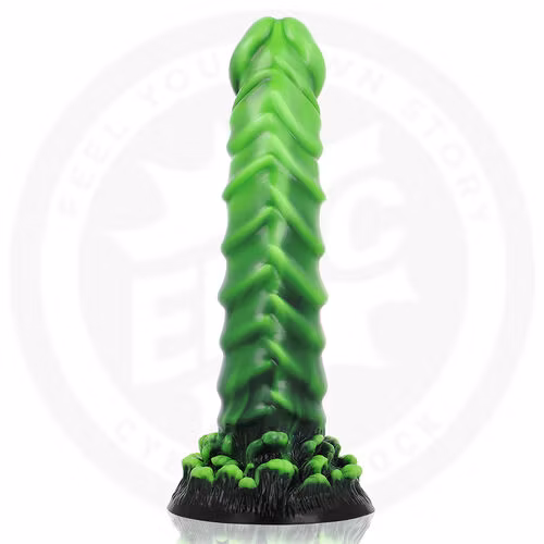 Organisk dildo med rotliknande design från EPIC CYBERSILICOCK