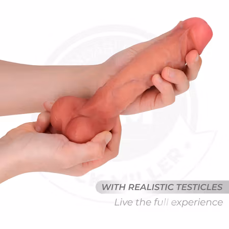 COCK MILLER - HYPERREALISTISK ARTICULERBAR DILDO 19,3 CM