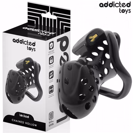 ADDICTED TOYS LOCKED - CHAINED HOLLOW PENISBUR 10,5 CM
