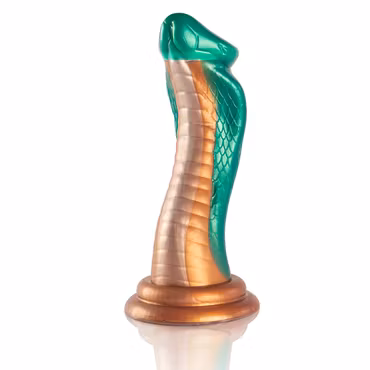 EPIC Python Dildo Cobra – Grön Silicone Dildo från EPIC CYBERSILICOCK