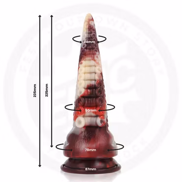 EPIC Draxis Fantasy Dildo – Abyssal Shadow i Silikon