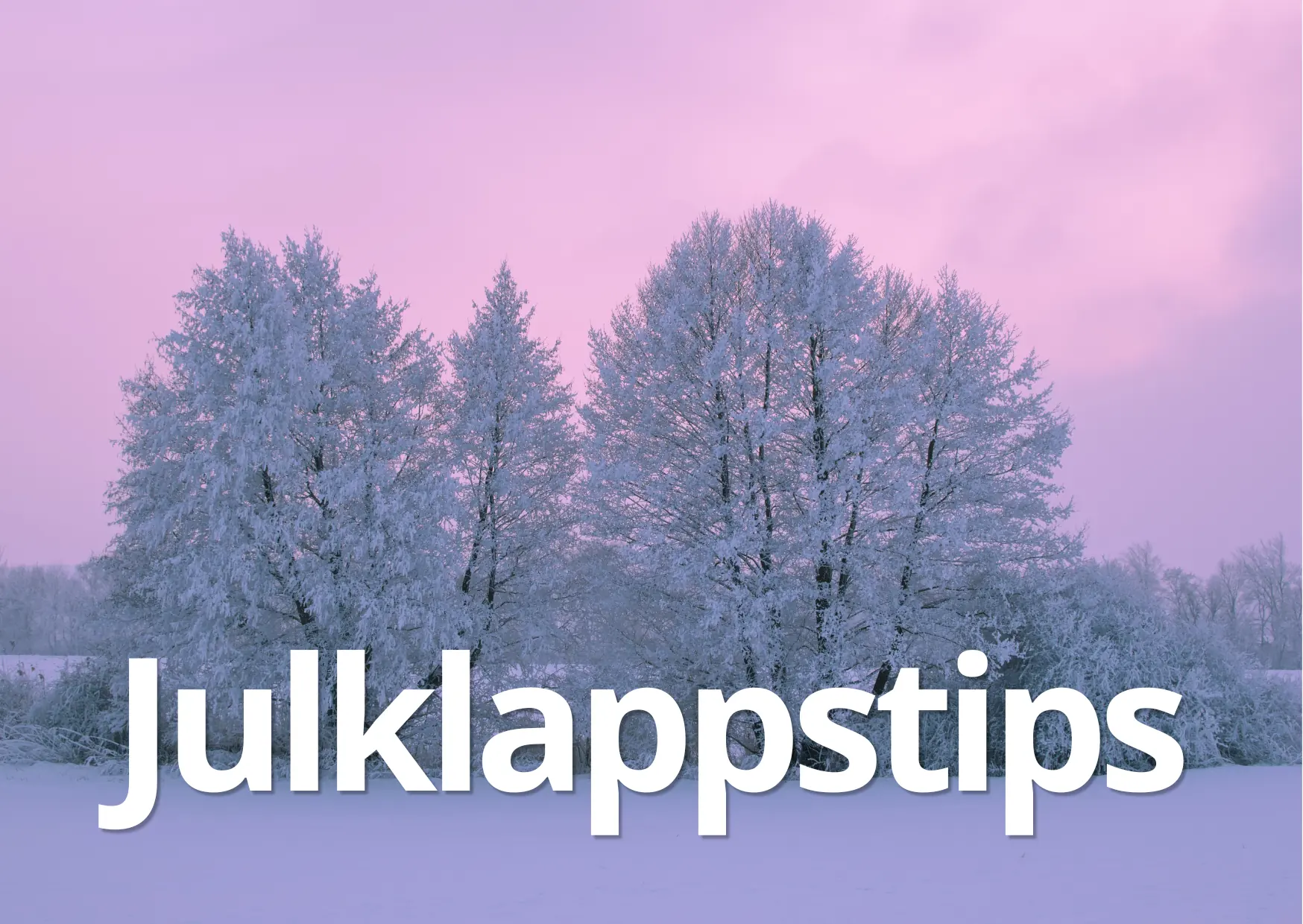 Julklappstips - Lovebox Sweden