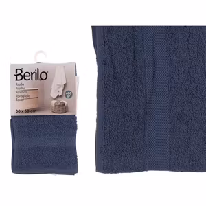 Handduk 30x50cm Mörkblå