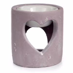 Aromalampa i betong och keramik