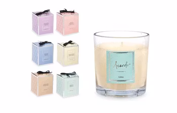 Doftljus i presentförpackning olika dofter/färger