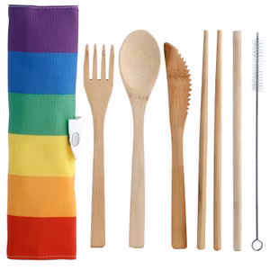 Bestickset i Bambu Pride