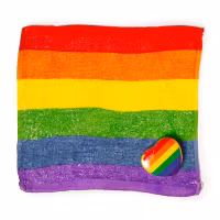 Komprimerad handduk Pride 30x30 cm