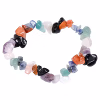 Kristall armband 6 olika ädelstenar