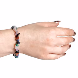 Kristall armband 6 olika ädelstenar