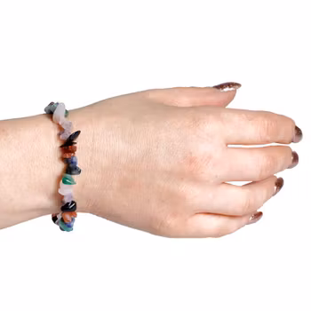 Kristall armband 6 olika ädelstenar