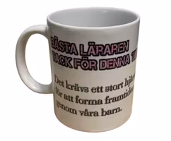 Mugg till lärare