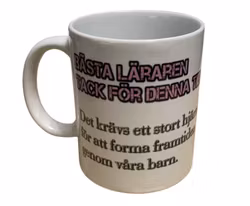 Mugg till lärare