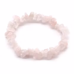 Kristall armband Rosenkvarts