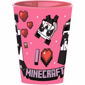 Minecraft mugg rosa