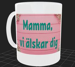 Mors dag present - Personlig mugg