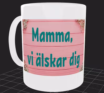 Mors dag present - Personlig mugg