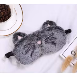 Sovmask Grå katt
