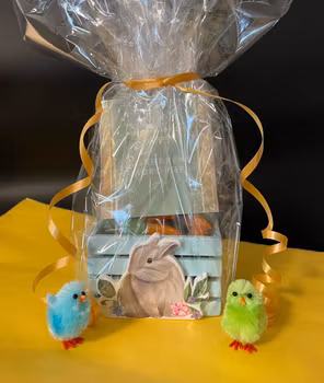 Påskharens morötter i påskbox