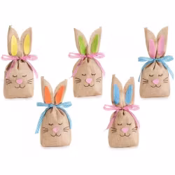 Fylld godispåse Påskhare