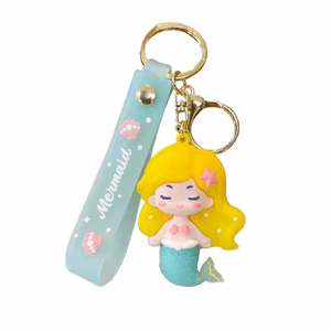 Sjöjungfru nyckelring