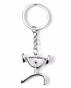 Nyckelring tyngdlyftning