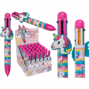 Penna Enhörning 6 färger i 1