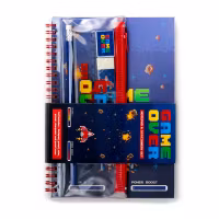 Set "Game Over" Skolstart anteckningsbok, fodral etc