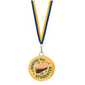 Chokladmedalj Grattis till Studenten