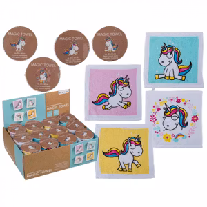 Magisk handduk Enhörning