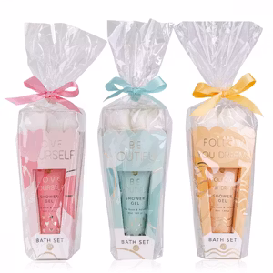 Duschgel med budskap