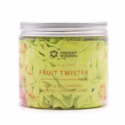Vispad tvål i burk Jordgubb & Kiwi, 160gr