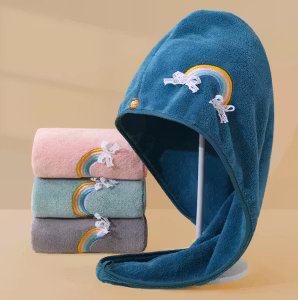 Hårturban regnbåge BLÅ